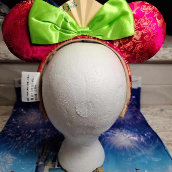 Disney Parks Disneyland Resort Bravest Of All Mulan Minnie Ears Headband - Picture 3 of 9